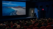 El periodista y ganador de un premio Emmy, Peter Greenberg, durante la presentación de Hidden Canary Islands.