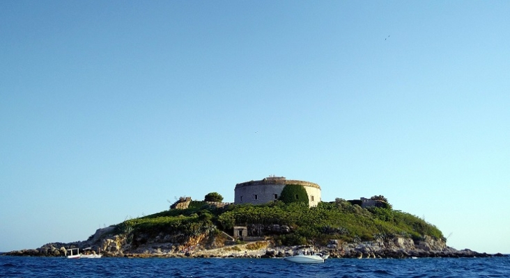 Isla Mamula, en Montenegro