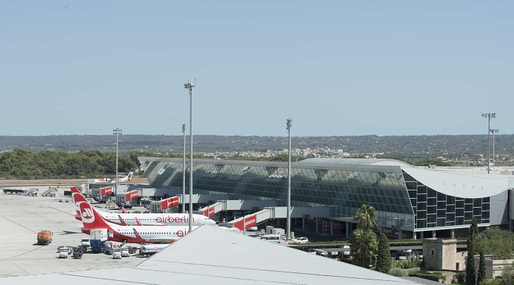 Terminal aeropuerto de Mallorca. Foto: Aena