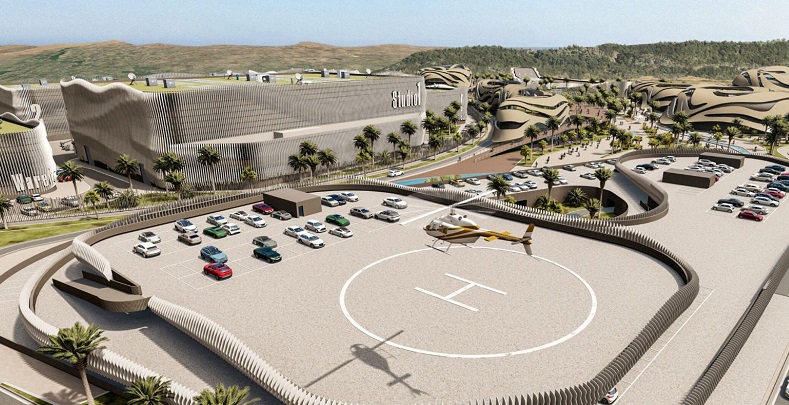 Diseño planteado para Dreamland Studios en Fuerteventura | Foto: Dreamland Studios