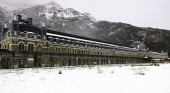 La nieve bloquea la inauguración del hotel de la estación de Canfranc (Huesca) | Foto: "Estaciones legendarias", por MiquelGP54 CC 2.0