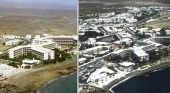 Como se puede ver en la imagen, el Hotel VIK San Antonio fue uno de los pioneros en el desarrollo de Puerto del Carmen (Lanzarote)