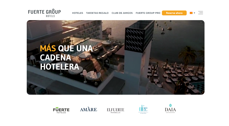 Web FUERTE GROUP HOTELS