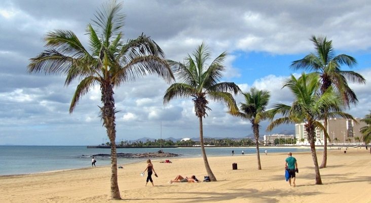 Playa en Lanzarote