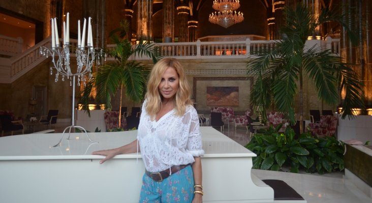 Marta Sánchez en Meloneras
