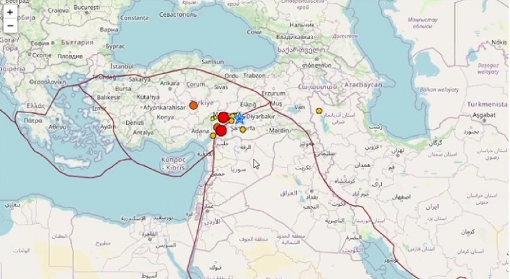 Zona del terremoto en Turquía | Foto: Instituto Geográfico Nacional