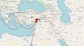 Zona del terremoto en Turquía | Foto: Instituto Geográfico Nacional