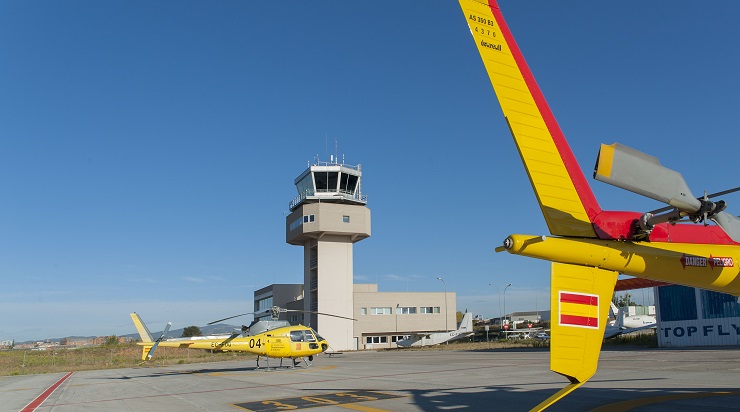 Aeropuerto de Sabadell (Barcelona). Foto: AENA