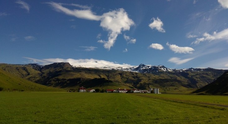 Volcán/Glaciar Eyjafjallajökull