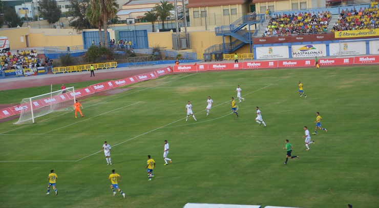 Partido entre UD Las Palmas y CD Tenerife en 2016. Foto cedida