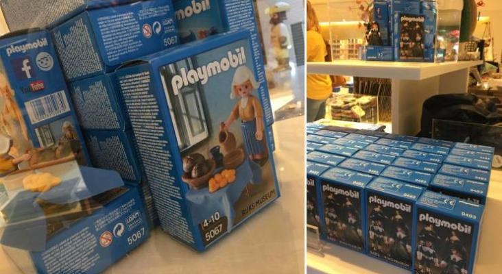Figuras de Playmobil vendidas en el Rijksmuseum de Ámsterdam. Foto Tourinews®