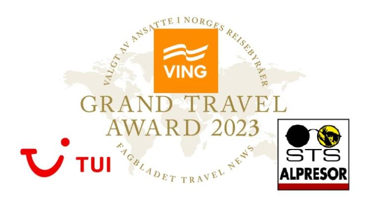 Ving, TUI y STS Alpresor triunfan como los mejores touroperadores de Suecia