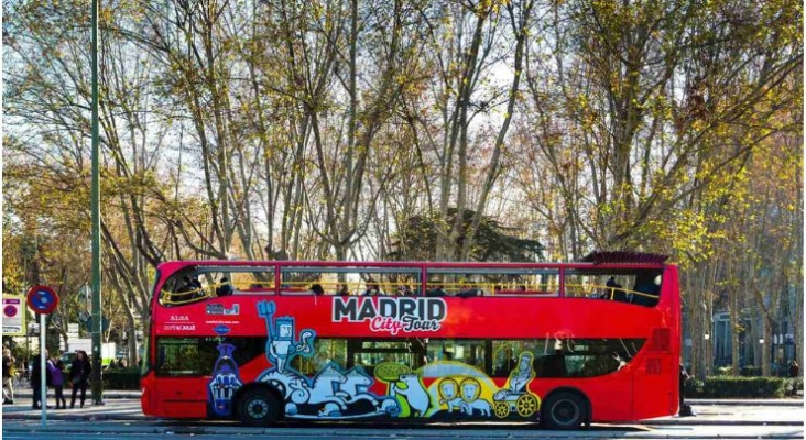 Autobús turístico de Madrid | Foto: Madrid City Tour