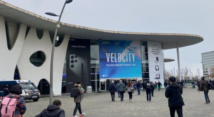 La Fira de Barcelona durante el Mobile World Congress | Foto: Twitter (@MWCapital)