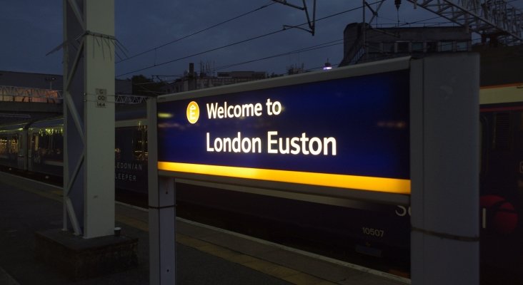 Estación de Euston en Londres