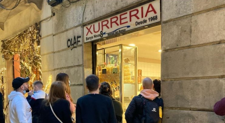 Churrería San Román en Barcelona | Foto: IG (@rcarronetworks)