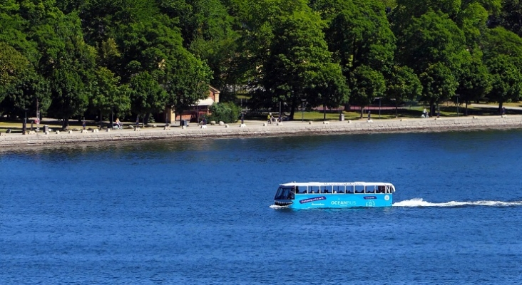 Tours en autobuses anfibios, la nueva iniciativa turística de Oporto (Portugal)