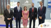 De izq a dcha, Ciprián Rivas, Francisco López, Yaiza Castilla, José Alba y José Juan Lorenzo | Foto: Lopesan Hotel Group