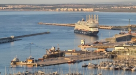 Terminal de cruceros del puerto de Alicante | Foto: Alicante Cruise Terminal vía Facebook