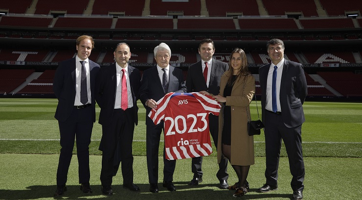 AVIS se convierte en el nuevo patrocinador oficial del Atlético de Madrid