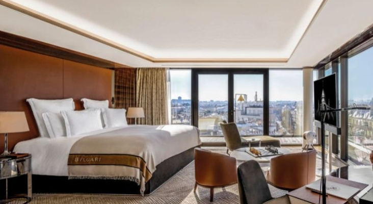 Habitación del Buglari Hotel Paris (Francia) | Foto: Bulgari Hotels & Resorts