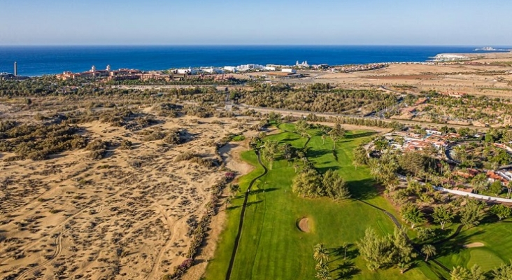 Riego de los campos de golf en Canarias