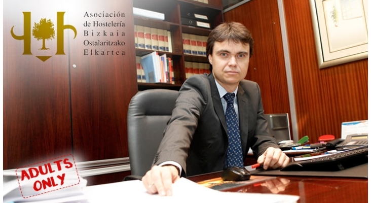 Héctor Sánchez Zarraga, gerente de la Asociación de Hostelería de Vizcaya.