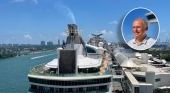 Sebastian Ebel, CEO De TUI, "espía" los cruceros de sus competidores en Miami