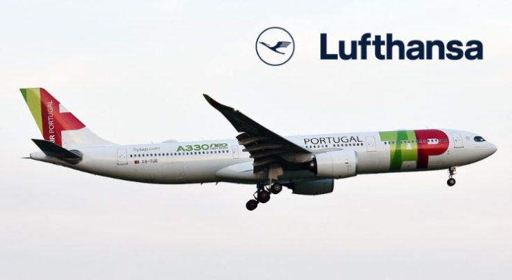 Lufthansa es la favorita de Portugal para comprar TAP, imponiéndose a IAG y Air Fance | Foto: Montaje Tourinews