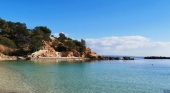 Espacio de la playa de s’Oratori en Portals Nous (Calviá, Mallorca) donde se instalará el chiringuito Tabgha | Foto: Faysal Nadeem vía TripAdvisor