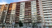 Edificio del número 84-92 de la calle Tarragona, en Barcelona 