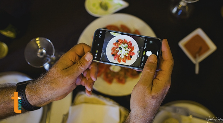 Hubo tiempo para probar la gastronomía autóctona en el Restaurante La Casa del Volcán