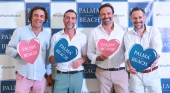 Mika Ferrer, Pedro Marín, Juan Miguel Ferrer, fundadores de Palma Beach y Toni Martorell CEO Agencia COM