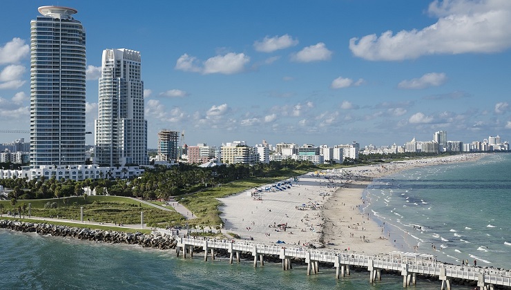 Playa en Miami (Florida, EE. UU.) | Foto: tammon vía Pixabay