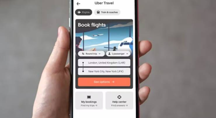 Uber quiere ser una “super App” de viajes lanza las reservas de vuelos