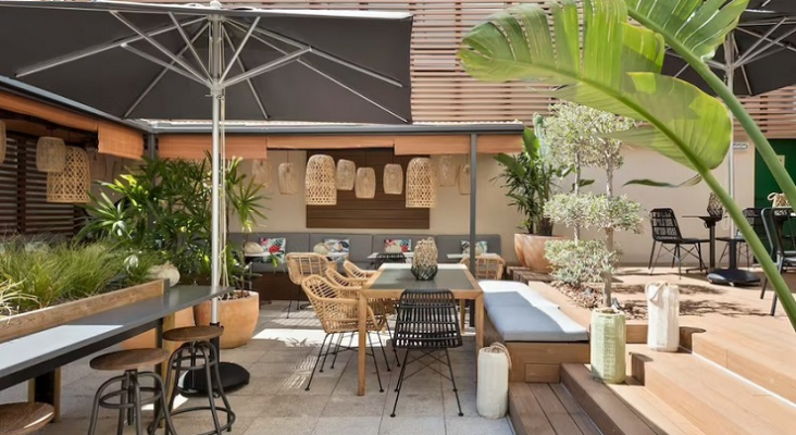 Terraza INNSiDE Barcelona Apolo Terraza INNSiDE Barcelona Apolo