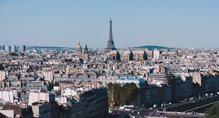 Vista aérea de la ciudad de París (Francia) | Foto: Archivo