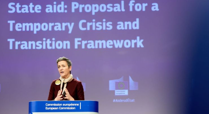 La vicepresidenta ejecutiva y comisaria de Competencia de la Comisión Europea, Margrethe Vestager | Foto: vía Twitter (@vestager)