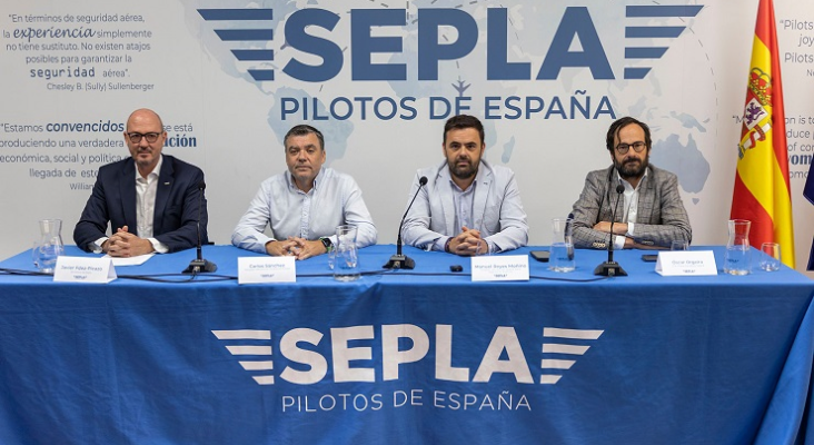 SEPLA amenaza con un paro de pilotos en todas las compañías aéreas de España