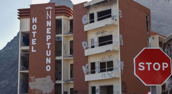 Ordenan la demolición de hotel de Tenerife por ser un foco de inseguridad e insalubridad Foto Ayuntamiento de La Laguna