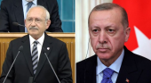 Los principales candidatos a las elecciones en Turquía. A la izqda., Kemal Kılıçdaroğlu. / A la dcha., Recep Tayyip Erdogan | Fotos de: CHP (CC BY-SA 4.0) / Mikhail Klimentyev (CC BY 4.0)