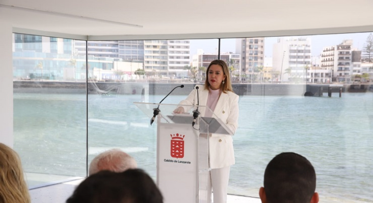 María Dolores Corujo, presidenta del Cabildo de Lanzarote 