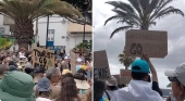 Concentración celebrada en Tenerife el pasado mayo en protesta contra la masificación turística | Foto: Archivo