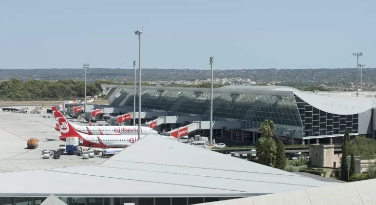 Ibiza y Menorca reciben los vuelos internacionales desviados por fuerte tormenta en Mallorca | Foto: Aena