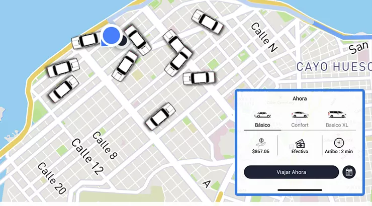 Aplicación para el transporte en La Habana (Play Store de Google)