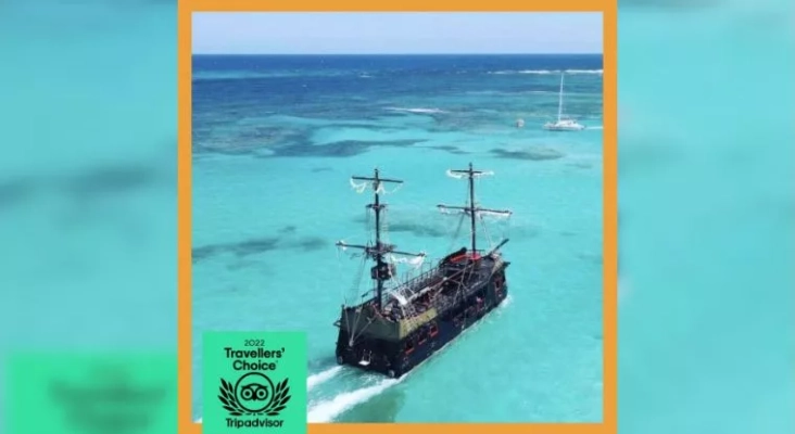 Cuatro meses después del naufragio, regresan las excursiones en el barco pirata de Punta Cana (RD) | Foto: Ocean Adventures