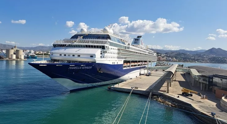 El Marella Voyager en el Puerto de Málaga Foto Málagaport