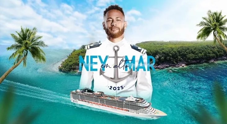 Neymar Jr lanza un crucero de lujo que promete tres días de “atrevimiento y alegría”