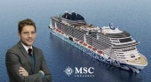 Fernando Pachecho, director general de MSC Cruceros en España - MSC Euribia | Montaje Tourinews©