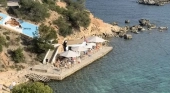La patronal de chiringuitos de Mallorca exige que la nueva Ley Balear de Costas acabe con las "restricciones" / En la imagen, el chiringuito de la Iglesia en la playa de Portals Nous (Mallorca)